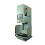 Servo press machine for precise press-fit assembly